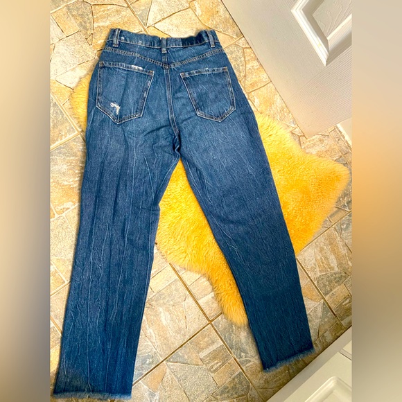 Garage Vintage Straight Ripped Jeans 0 - Picture 3 of 6